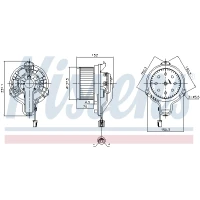 Innenraumgebläse gebläsemotor