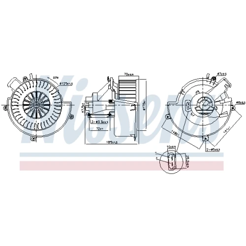 INNENRAUMGEBLÄSE GEBLÄSEMOTOR - 0