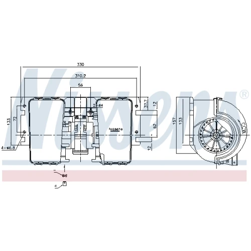 INNENRAUMGEBLÄSE GEBLÄSEMOTOR - 5